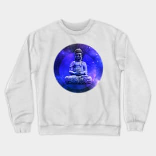 Budha in a in Space Crewneck Sweatshirt